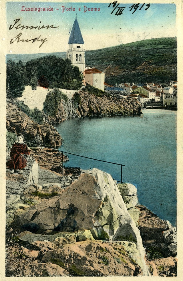 lussingrande harbor 1919.jpg
